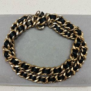 chunky gold chain necklace